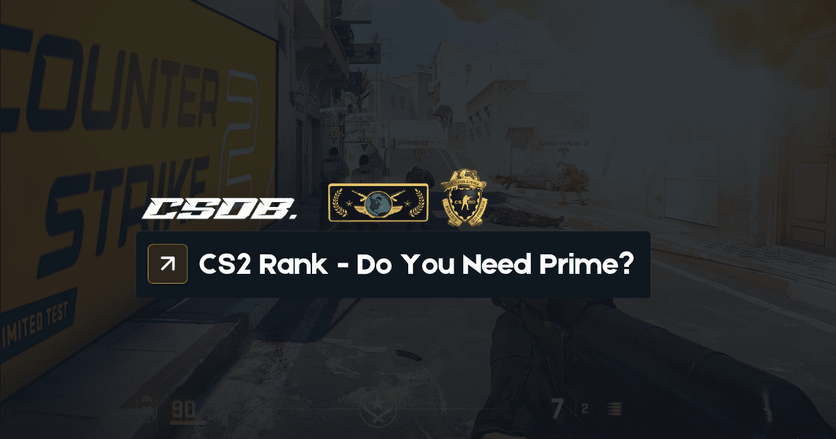 CS2 Rank - Do You Need Prime