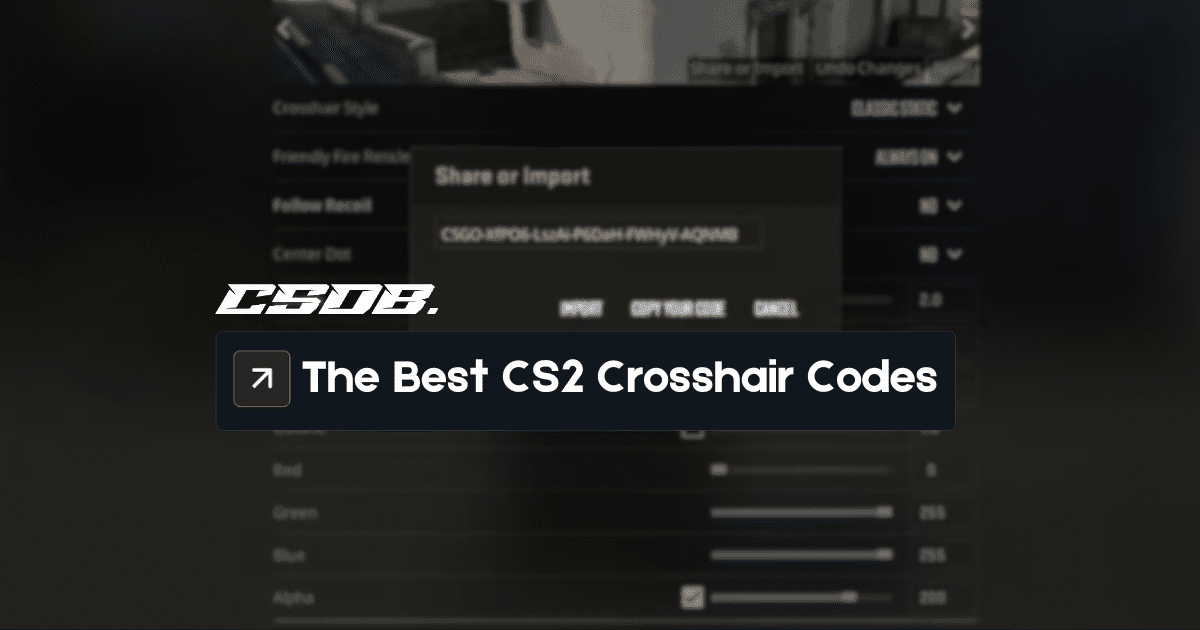 CS2 The Best Crosshair Codes