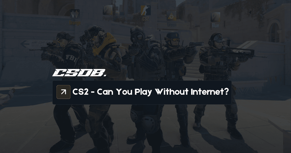 cs2 can you play without internet