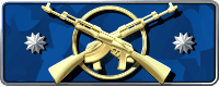 Master Guardian Elite CS2/CSGO Rank Badge