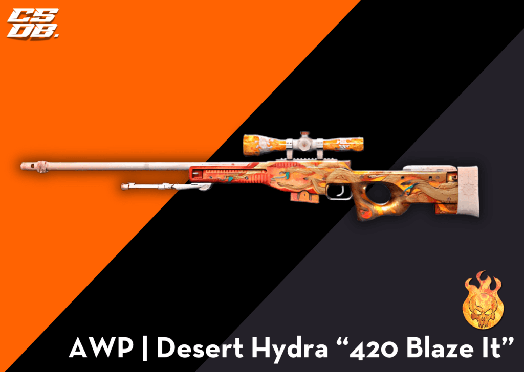 AWP _ Desert Hydra 420 Blaze It