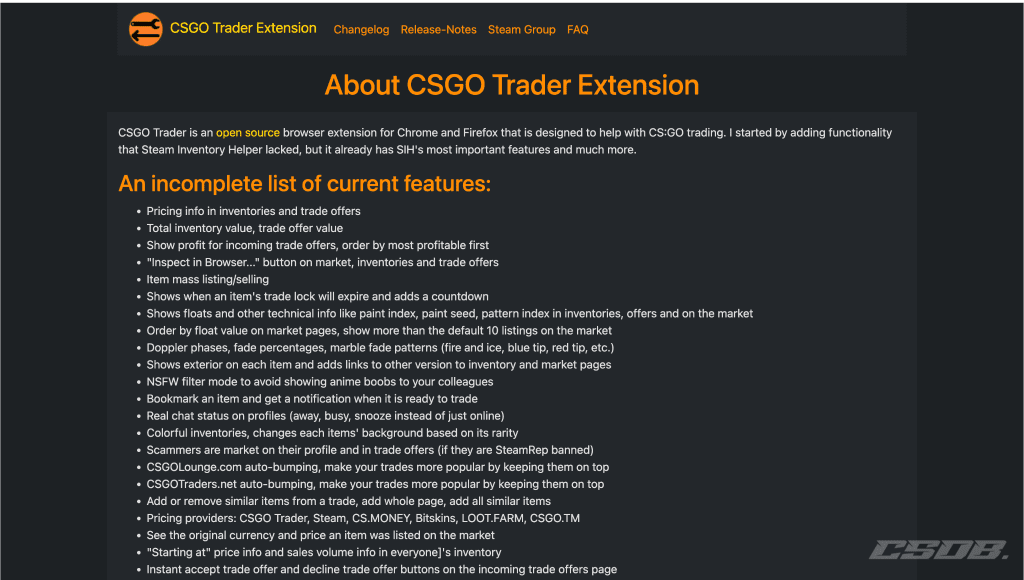 CSGO Trader Extension