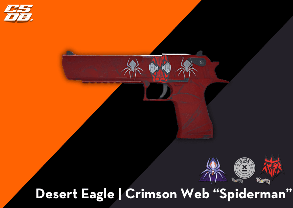 Desert Eagle _ Crimson Web Spiderman